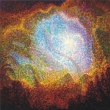 LAGUNA mlhovina - acryl na pl�tn�; 80x80 cm;